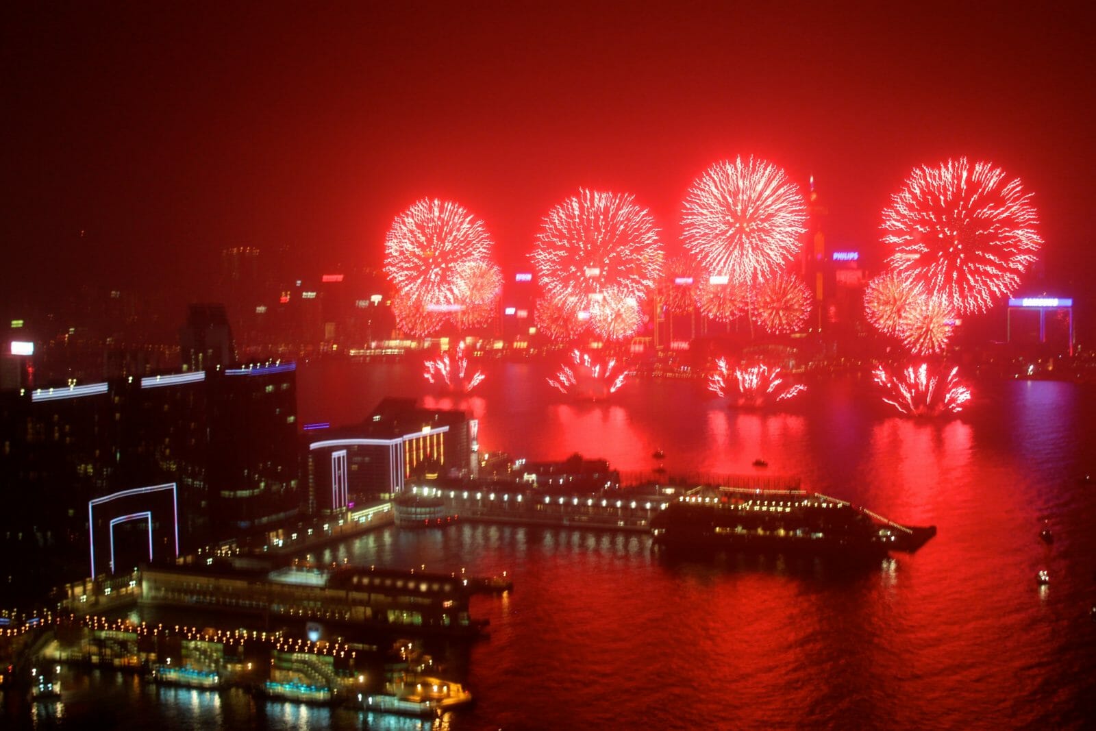Chinese New Year Firework cruise