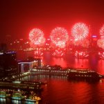 Hong Kong CNY Fireworks Harbour
