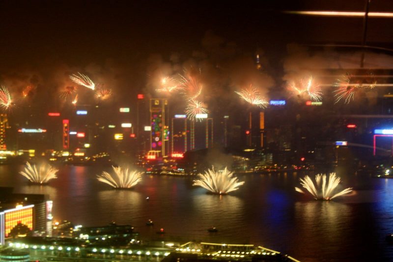 Hong Kong CNY Harbour Fireworks