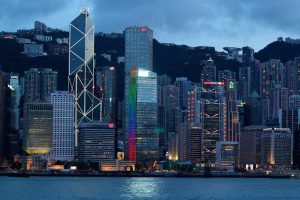 Hong Kong Greeters Skyline at Dusk