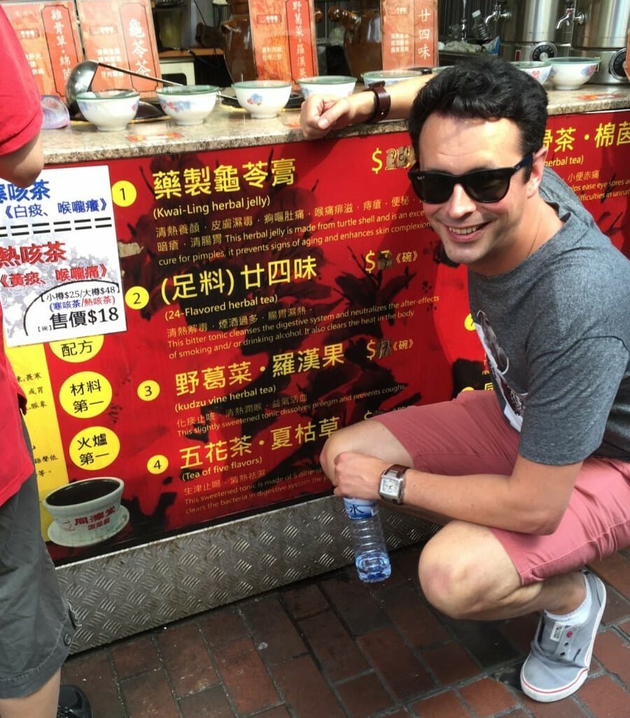 Tea tasting in Hong Kong