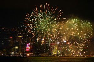 Hong Kong Fireworks Cruise New Years