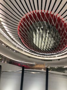 Ceiling of the Atrium on the Xiqu Centre, Hong Kong