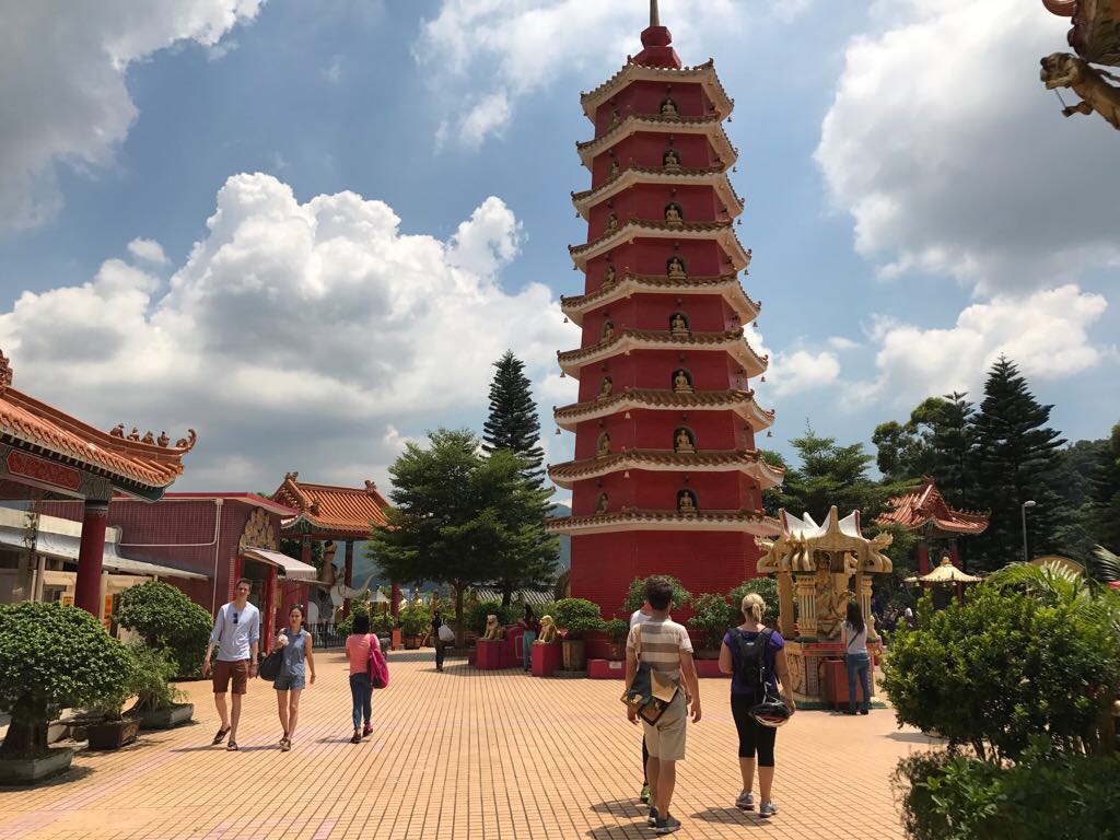 Ten Thousand Buddhas Monastery Pagoda