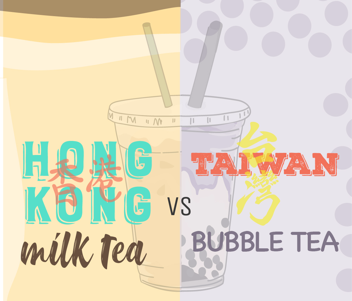 Hong Kong Milk Tea vs Taiwan Bubble Tea: Same same or different?
