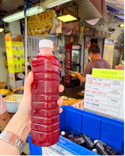 Locally made tea drinks