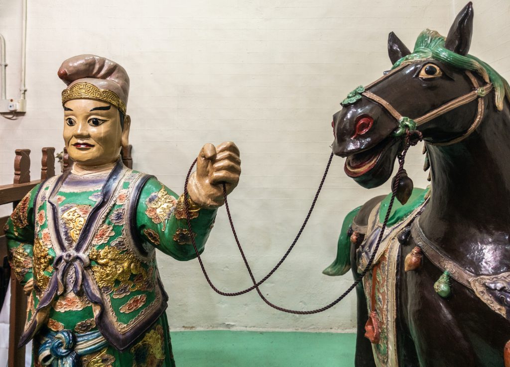 Kwan Tai Temple Horse
