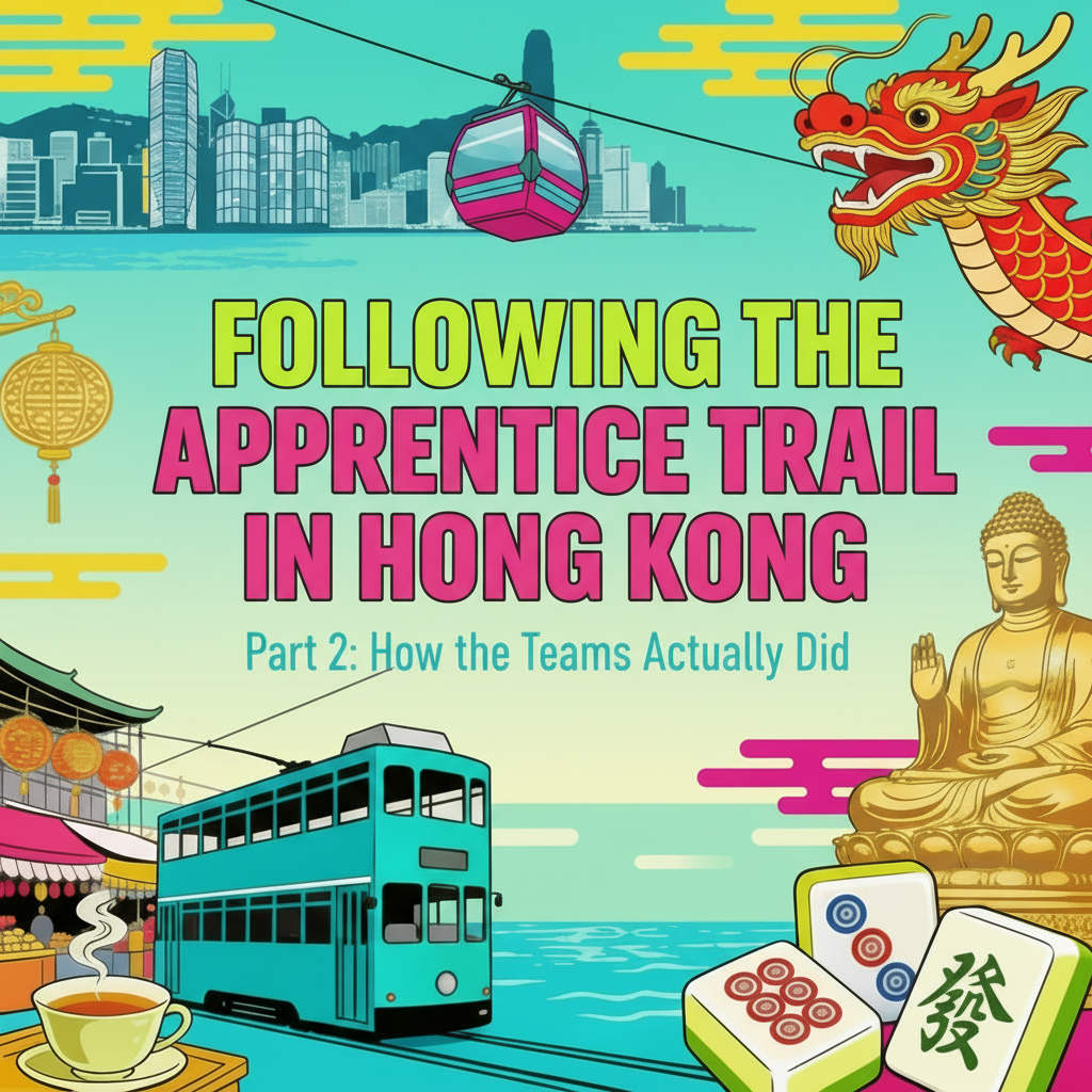 Following The Apprentice trail – their Scavenger Hunt in Hong Kong – Part 2